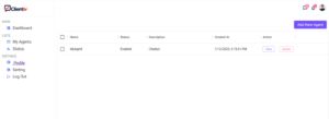 Clientiv chatbot UI sample for customer support